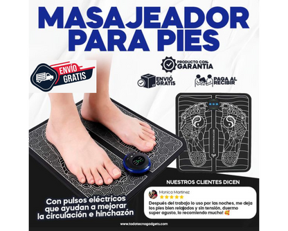 👣MASAJEADOR DE PIES TERAPÉUTICO