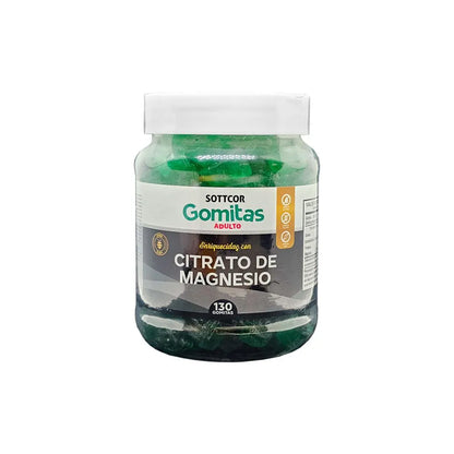 Gomas Citrato De Magnesio - Control De Estrés
